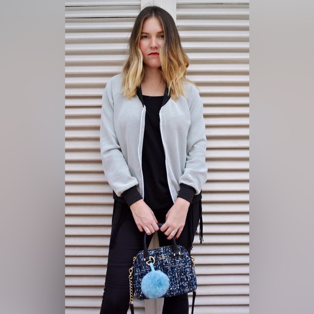 Handbag Charm - Pom Pom Keychain